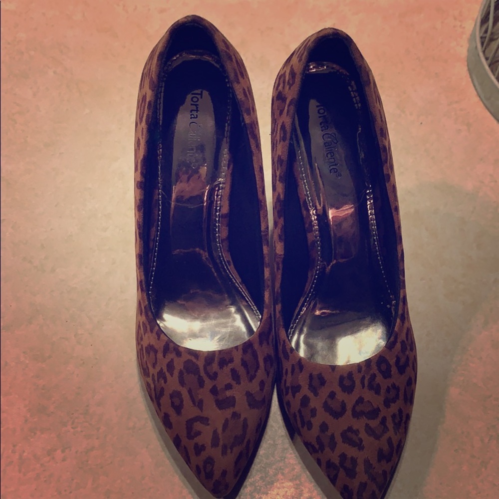 Leopard Print Stiletto pumps